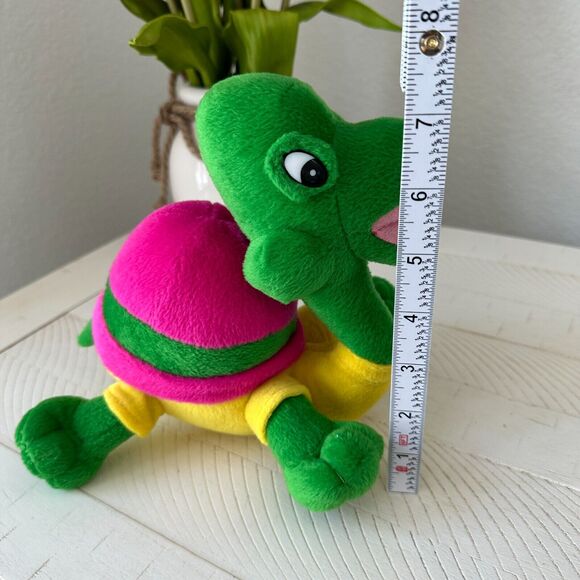 Vintage Cartoon Turtle Las Vegas Circus Circus Stuffed Animal Plush Hat Shell - Picture 6 of 8